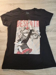Danganronpa 3 Despair Women's Black T-shirt Large Junko Enoshima Anime - Picture 1 of 5
