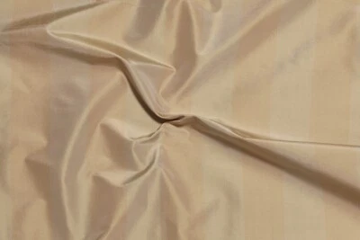 100% SILK VERTICAL STRIPES FABRIC 54"BY 10YRDS DRESS DRAPERY CURTAIN CRAFT CLOTH - Image 1 of 4