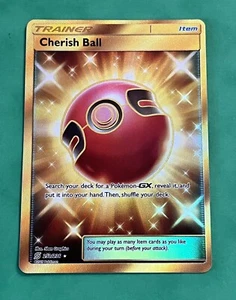 Pokemon Cherish Ball Unified Minds 250/236 Oro Secreto Raro Holo Como Nuevo - Imagen 1 de 2