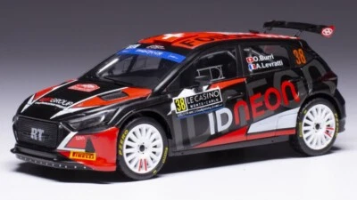 MODELLINO AUTO STATICO IXO HYUNDAI I20 N WRC2 #38 RALLY MONTECARLO 2023 1/43 - Immagine 1 di 4