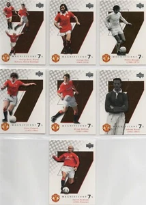 Manchester United, Upper Deck 2001: Magnificent 7's 7 Card Chase Set #M1-M7 - Bild 1 von 1