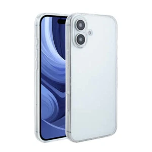 Reiko 2X Clean Clear PC & TPU Bumper Case for Apple iPhone 16 Plus | MaxStrata - Picture 1 of 4