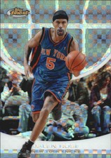 2005-06 Finest X-Fractors New York Knicks Basketball Card #60 Jalen Rose/229