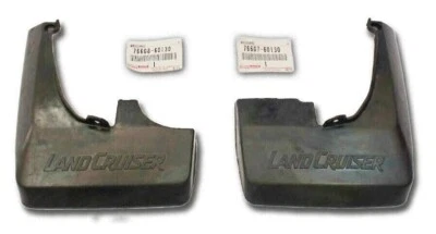 Protectores contra salpicaduras guardabarros traseros R&L originales Toyota Land Cruiser 85-07 FJ70 Foto 1 de 2