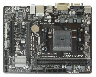 FOR GIGABYTE GA-F2A88XM-DS2 FM2+ / FM2 AMD A88X (Bolton D4) SATA 6Gb/s USB 3.0 - Image 1 of 4