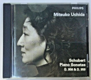 Schubert: Mitsuko Uchida Piano Sonatas D.958 & D.959  1998 Philips CD NEW OPEN - Picture 1 of 2