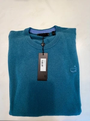 Свитер Augusta Nat'l GC Crewneck кашемир "Tomahawk" от Greyson Matcha Bl XL - Изображение 1 из 4