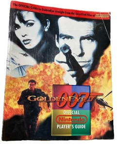 GoldenEye 007 (Nintendo 64)  Authentic Nintendo Players Guide Nintendo Power - Picture 1 of 5