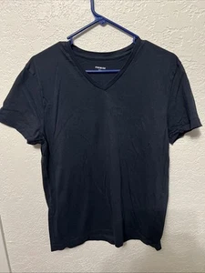PREMISE Women Black Short Sleeve T-Shirt L - Picture 1 of 3