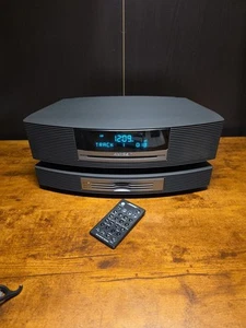 BOSE WAVE MUSIC SYSTEM + 3 DISK CD CHANGER FULLY SERVICED BLUETOOTH - GRAPHITE  - Picture 1 of 5