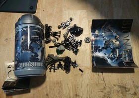 LEGO BIONICLE: Onua (8532) Complete With Instructions And Poster