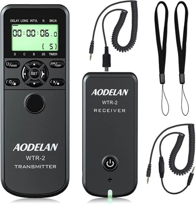 Aodelan Camera Remote Shutter Release for Olympus E-M1, E-M5 Mark II, E-M10 - Image 1 of 4