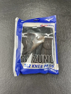 Rodilleras de voleibol Mizuno SL2 negras medianas nuevas selladas Foto 1 de 3