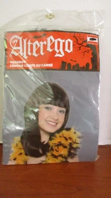ALTEREGO Black PAGEBOY HALLOWEEN WIG ~ New in Package - Image 1 of 3