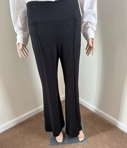 Pantalón M. Rena Negro Grande Acampanado con Delantero ¡PARECE BONITO! - Imagen 1 de 10