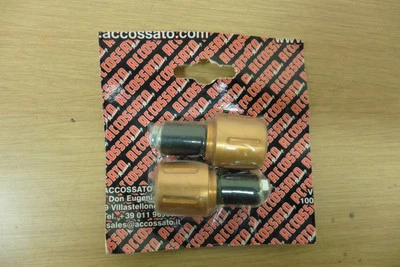 Handlebar Ends Accosato Handlebars Handlebar Adjusts Yamaha YZF 600 R6 Gold - Image 1 of 4