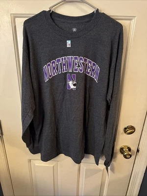 Large Northwestern University Long Sleeve T Shirt NWT  - Image 1 of 4