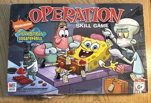 Nickelodeon SpongeBob SquarePants Edition Operation Skill Game (2007) - Picture 1 of 9