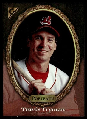 1998 Topps Gallery Portrait Travis Fryman Cleveland Indians #17 - Image 1 of 2