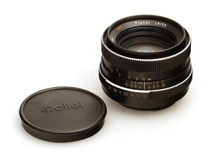 Rollei Normalobjektiv Planar 1.8 / 50mm HFT SL für Rollei QBM Mount - defekt - Imagen 1 de 4