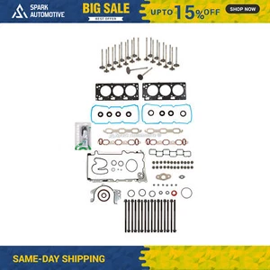 Full Gasket Set Intake Exhaust Valves Fit 07-11 Chrysler Dodge Volkswagen 4.0L - Picture 1 of 12