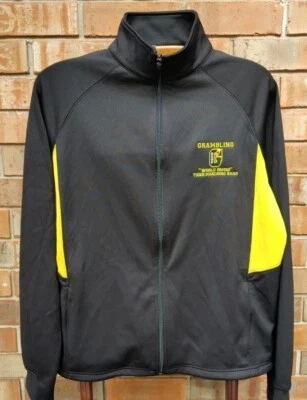Chaqueta Tri-Mountain Grambling World Famed Tiger Marching Band (grande para hombre) nueva con etiquetas Foto 1 de 4