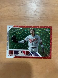 2023 Topps Update What A Rutsch Red Foilboard Parallel /199 SP Baltimore Orioles