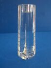 Orrefors Sweden taper pillar candle holder lead crystal. 6.25" Tall Modern clear