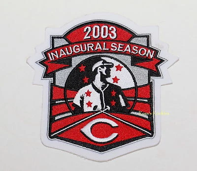 CINCINNATI REDS 2003 GREAT AMERICAN BALL PARK INAUGURAL SEASON AUTHENTIC PATCH - Image 1 of 2