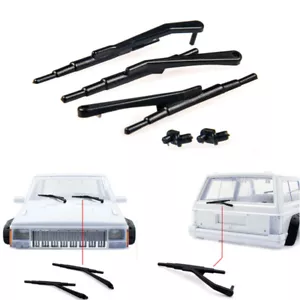1:10 RC Crawler Rubber Wipers for Axial SCX10 90046 90047 4WD D90 Parts Black - Picture 1 of 9