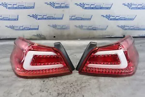2017 SUBARU WRX STI EJ257 2.5L AFTERMARKET LED RH LH REAR TAIL LIGHTS ASSY #2624 - Foto 1 di 11
