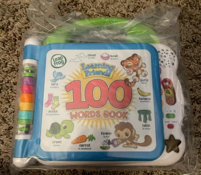 Learning Friends 100 Words Book Educational Toys Gift for Kids Child Toddler New - Image 1 of 4