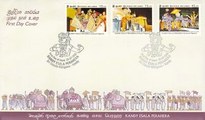 Traditional Esala Perahera in Sri Lanka Stamps, FDCs And Miniature Sheets Collec - Image 1 of 4