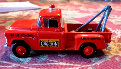 1955 CHEVROLET 3100 TOW TRUCK CHAMPION FREDS TOWING SERVICE - Image 1 of 4