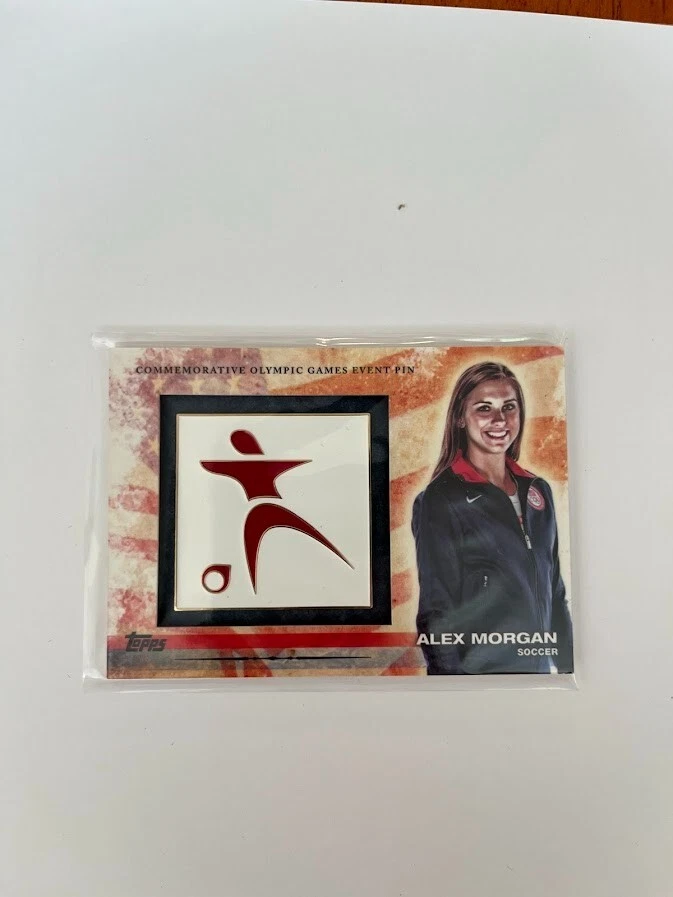 2012 Topps Olympics USWNT Event Pin Alex Morgan - Image 1 of 1