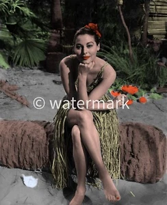 Vintage ACTRESS AVA GARDNER PIN UP - 8X10 PUBLICITY PHOTO - Picture 1 of 1