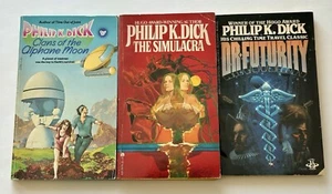 Philip K Dick Lot ~ Dr. Futurity, The Simulacra, Clans Of The Alphane Moon - Picture 1 of 10
