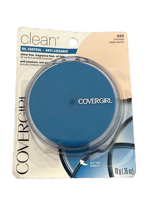 Covergirl Clean Pressed Powder Oil-Control, 525 Buff Beige - Image 1 of 3