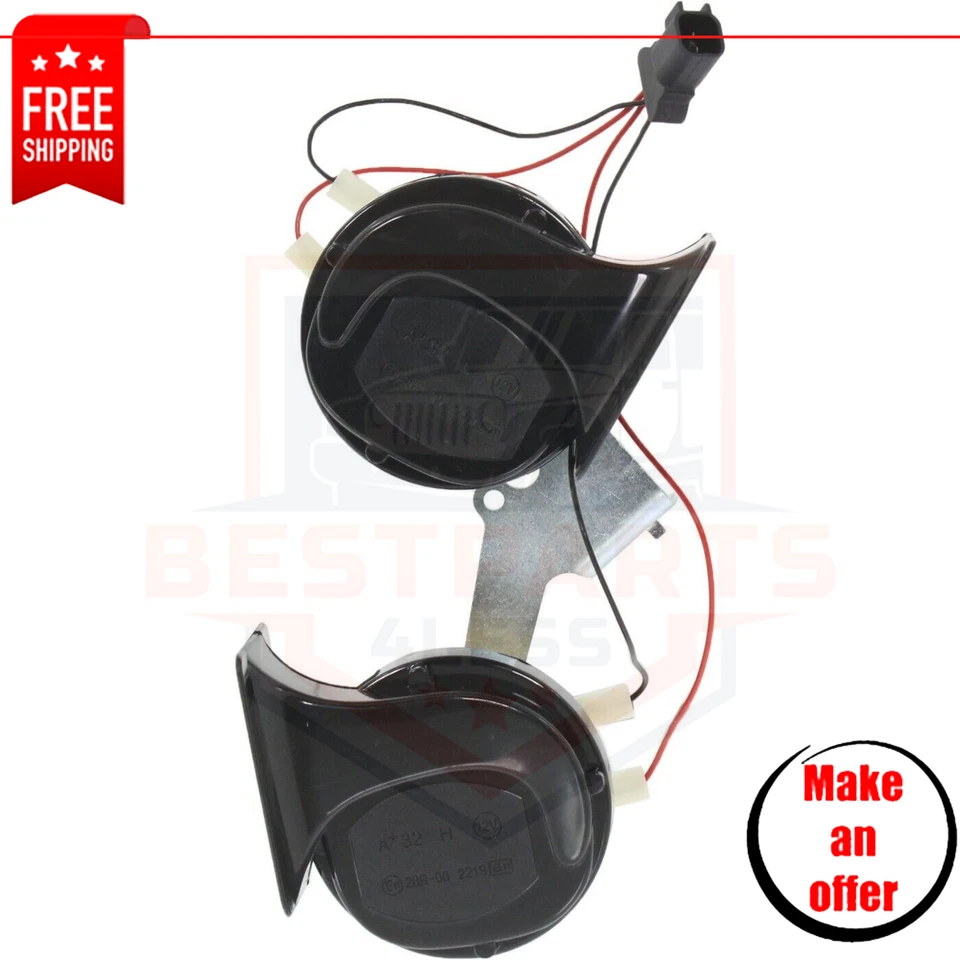 Nuevo juego de bocinas delanteras 23173973 para Chevrolet Silverado 2500HD y 3500HD 2015-2016 Foto 1 de 4