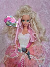 Costume Ball Barbie #7123 Basically Complete w Outfit & Accessories Vintage 1990