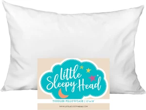 Toddler Pillowcase, 100% Cotton & Hypoallergenic Pillow Case for Toddler Pillow, - Picture 1 of 9