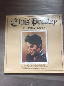 ELVIS PRESLEY ***INSPIRATIONS U.K IMPORT LP - Picture 1 of 5