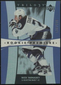 2005/06 Upper Deck Trilogy Hockey NICK TARNASKY "ROOKIE PREMIERE" RC #438/999