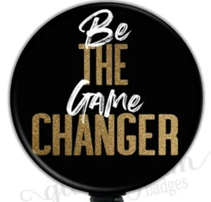 Carrete de insignia retráctil motivacional, clip de insignia de identificación de líder inspirador - 6382N - Imagen 1 de 7