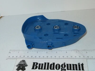 Matchbox Shark Ship Mega Rig Base Traseira Azul Apenas Peça 2007 K9947 - Imagem 1 de 4