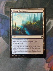 Dismal Backwater - BOTTOM CRIMPED | 7% Off 2+ | Tarkir: Dragonstorm | NM | MTG - Picture 1 of 1