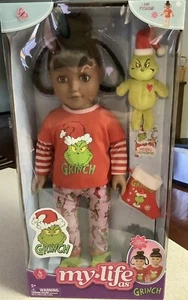 My Life 18 Zoll Puppe THE GRINCH Neu im Karton nie geöffnet dunkle Haare & dunkle Haut - Bild 1 von 2