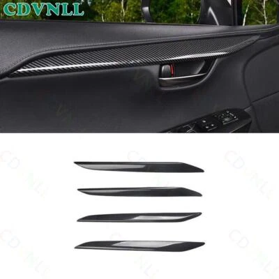 For Lexus NX200t 300h 2015-2021 ABS Carbon Fiber Interior Door Panel Strip Trim - Image 1 of 4