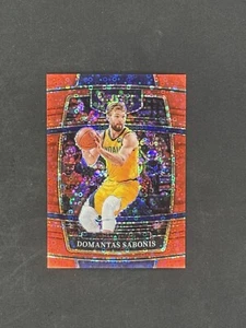 2021-22 Panini Select Concourse Red Disco Prizm #73 Domantas Sabonis /49 - Picture 1 of 2