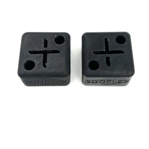 Godflex R50 R52 R53 F54 F56 Exhaust Bushes Poly Bush Kit MINI Cooper S - BLACK - Picture 1 of 1